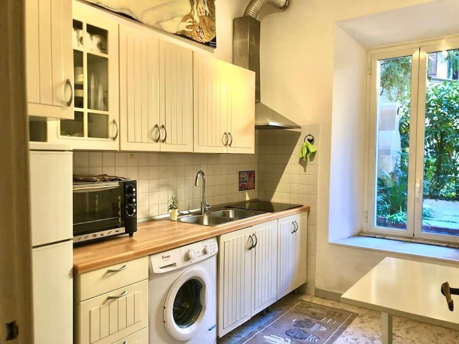 Isola Roger - Appartamento Con Giardino A Roma Exterior foto